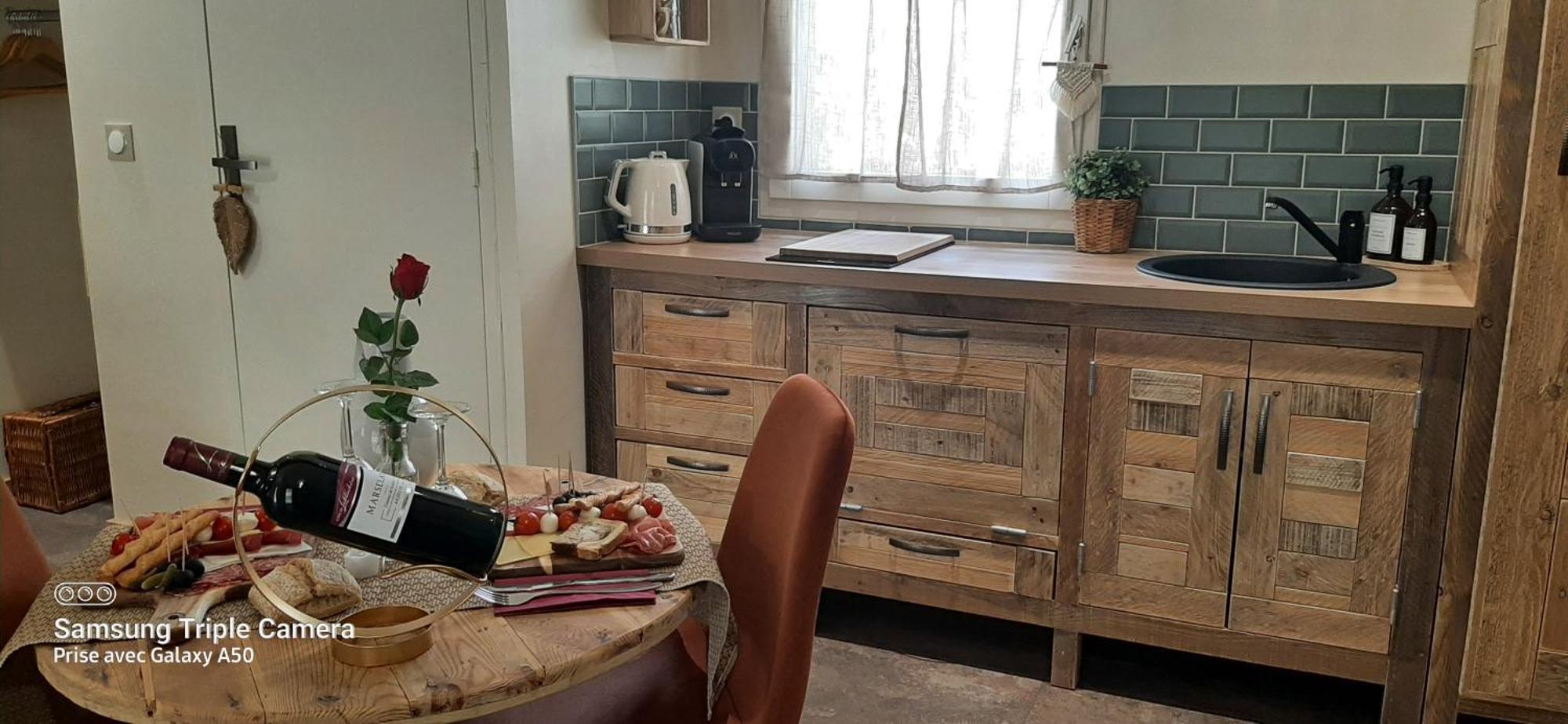 Le Mas Aux Amoureux , Suite Romantique Et Spa Le Barcarès Kamer foto